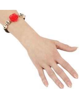 Pulseira Catrina Caveira Dia dos Mortos