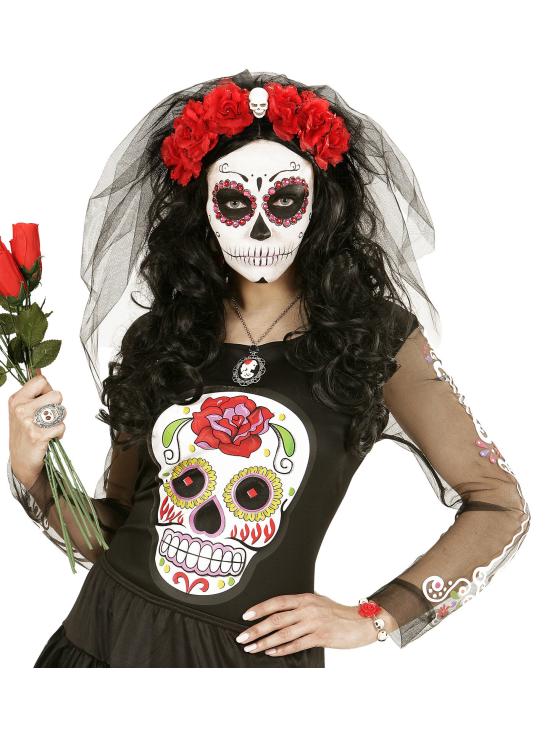 Pulseira Catrina Caveira Dia dos Mortos