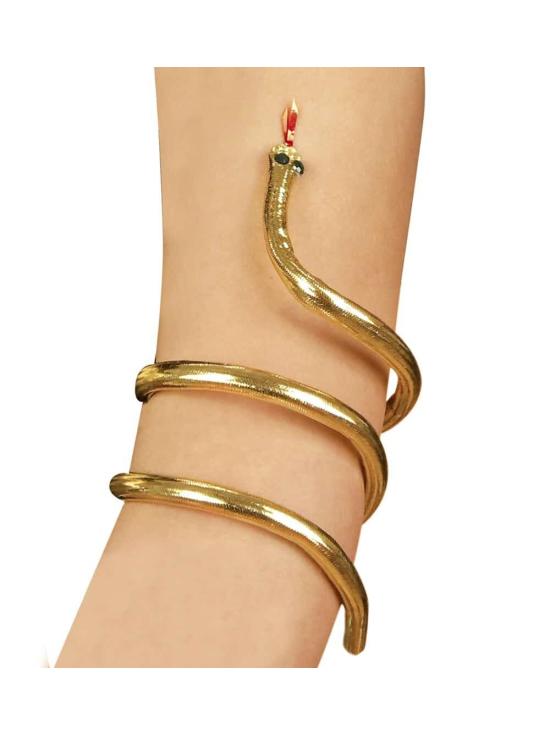 Pulseira Egípcia com Cobra Moldável.