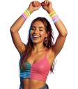 Pulseiras de luz neon (50 unidades)
