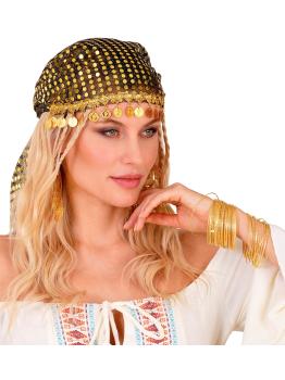 Pulseiras de ouro estilo cigano – Conjunto de 40 | Widmann 2983B