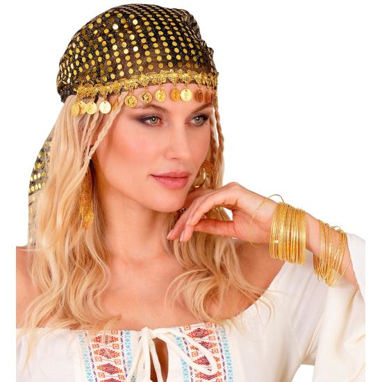 Pulseiras de ouro estilo cigano – Conjunto de 40 | Widmann 2983B Pulseiras de ouro estilo cigano – Conjunto de 40 | Widmann 2983B