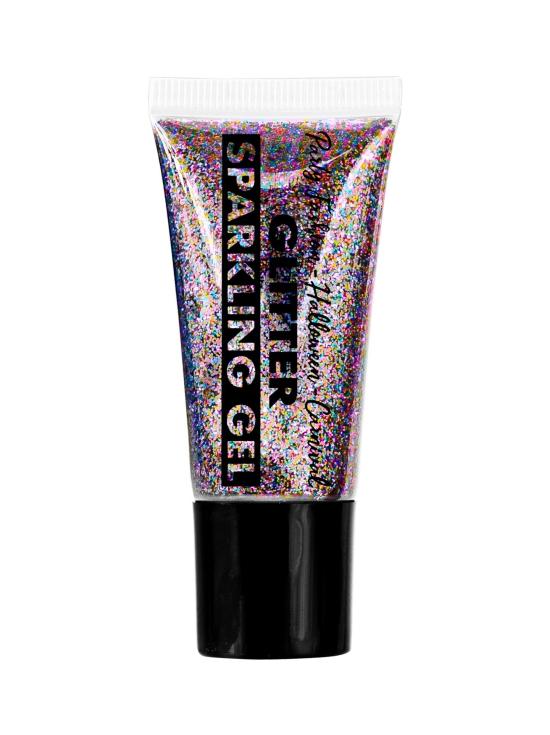 Glitter colorido em tubo dispensador de gel 25 ml