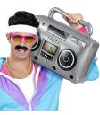 Cassete de rádio inflável de 50 cm