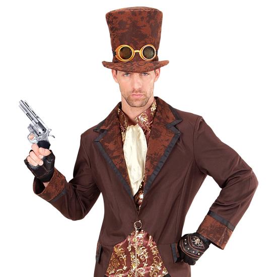 Revólver super realista em espuma de látex 25 cm