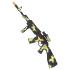 Rifle de assalto camuflado 59 cm