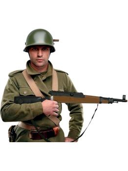 Rifle de brinquedo da Segunda Guerra Mundial - Acessório para fantasia de soldado