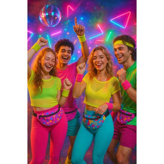 Pochete anos 80 - Disponível em 2 cores