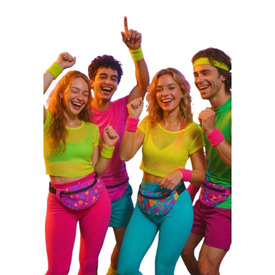 Pochete anos 80 - Disponível em 2 cores