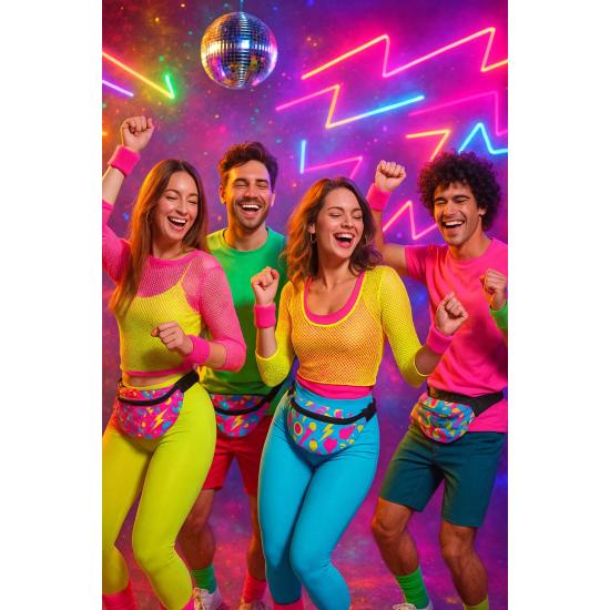 Pochete anos 80 - Disponível em 2 cores