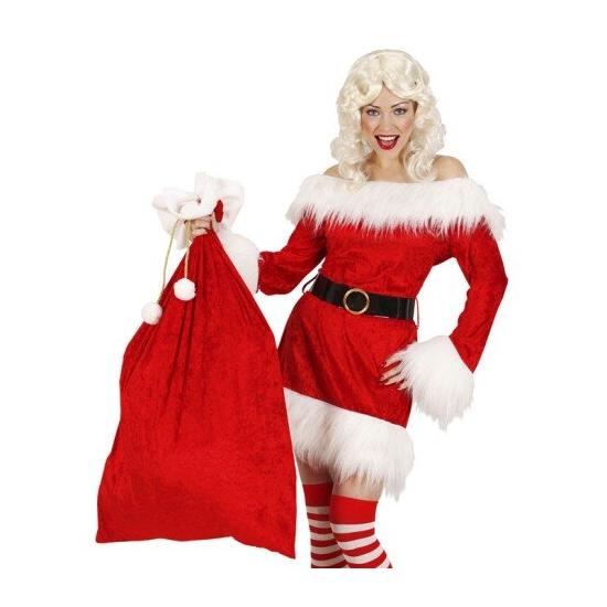 Saco de veludo do Papai Noel 60 x 95 cm