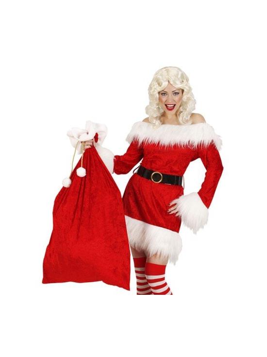 Saco de veludo do Papai Noel 60 x 95 cm
