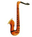 Saxofone Insuflável Laranja 60 cms