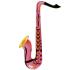 Saxofone inflável rosa 60 cms