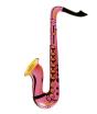 Saxofone inflável rosa 60 cms