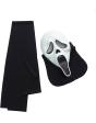 Scream - Fato de fantasma masculino, tamanho XL Oficial