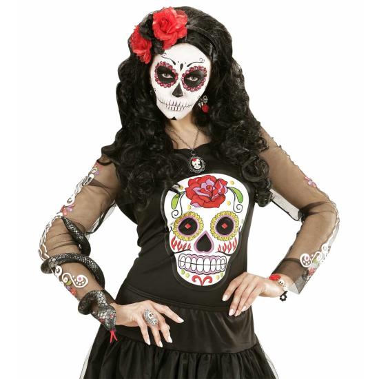 Cobra preta moldável de 80cm