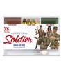 Conjunto de maquiagem camuflada Soldados