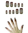 Conjunto de 10 pregos Zombie com adesivo