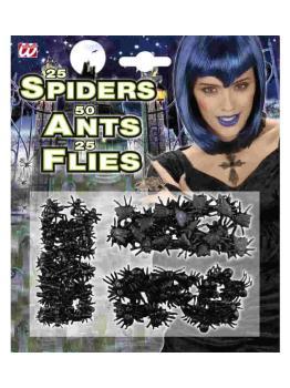 Conjunto de 100 insetos de Halloween