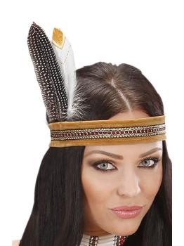 Conjunto 12 penas indianas *