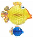 Conjunto de 2 peixes balão 33 cms