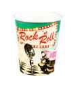Conjunto de 6 copos de graxa Rock 'n Roll