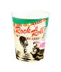 Conjunto de 6 copos de graxa Rock 'n Roll