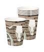 Conjunto de 6 copos Wild West 25 cl