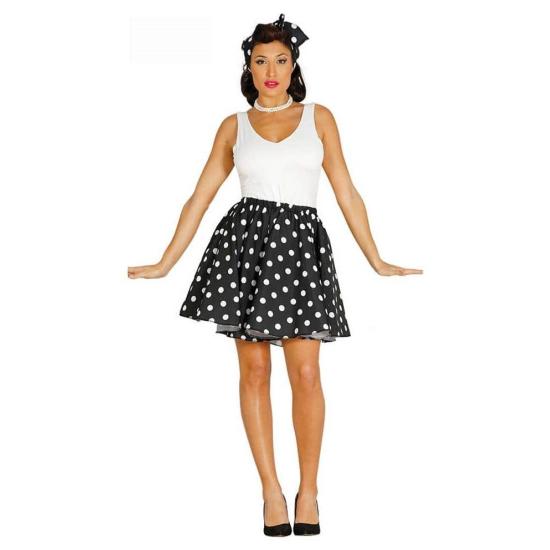 Conjunto Adulto Pin Up Saia Preta Conjunto Adulto Pin Up Saia Preta
