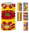 Conjunto de 2 lanternas de papel de parede havaianas.