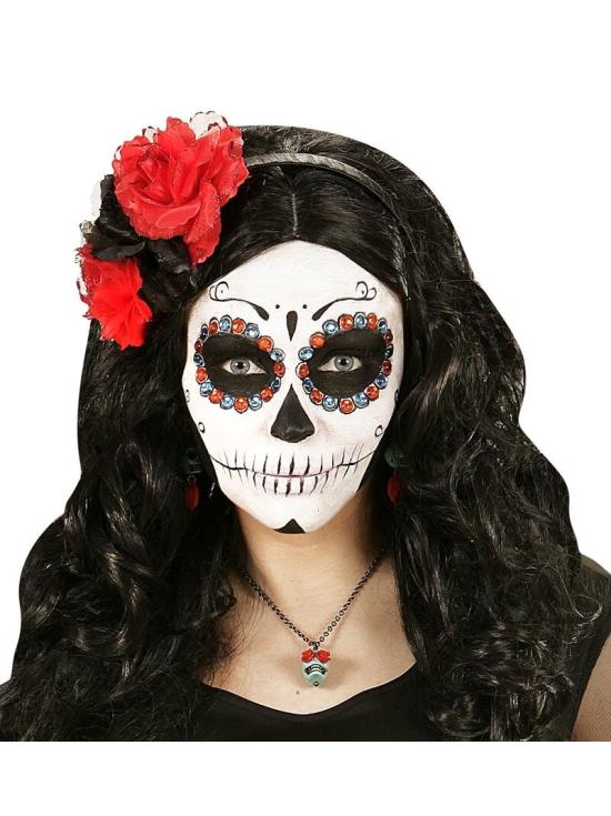 Conjunto de 40 Gemas Decorativas Adesivos Olhos Azuis/Âmbar