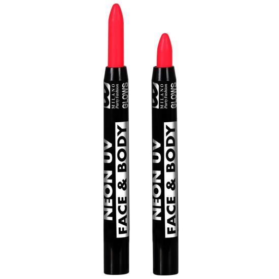 Conjunto de 6 lápis fluorescentes em caixa Conjunto de 6 lápis fluorescentes em caixa