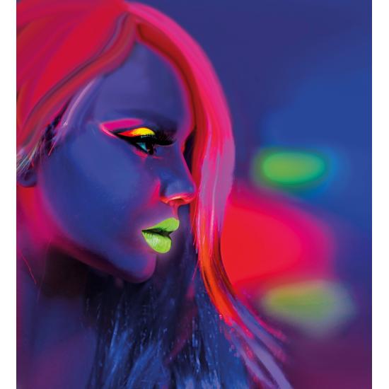 Conjunto de 6 lápis fluorescentes em caixa Conjunto de 6 lápis fluorescentes em caixa