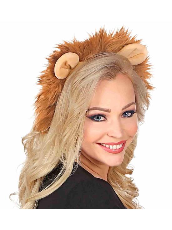 Conjunto de animais leões