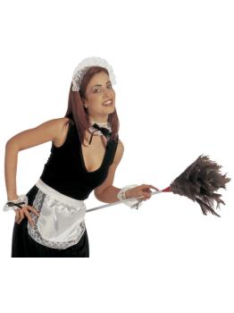 Conjunto de fantasia de empregada francesa adulta