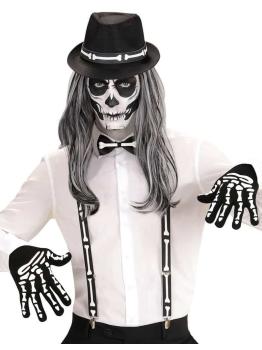 Conjunto de esqueleto de terror