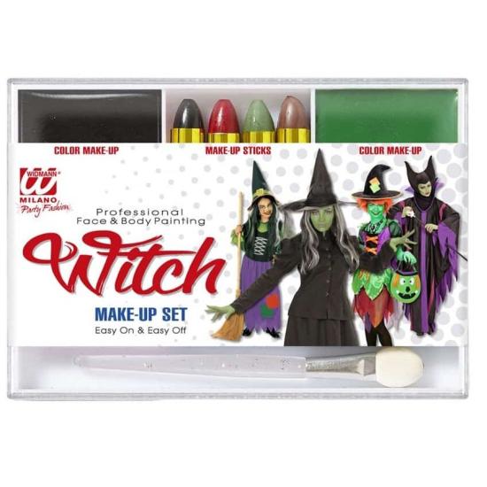 Conjunto de maquiagem de bruxa Conjunto de maquiagem de bruxa