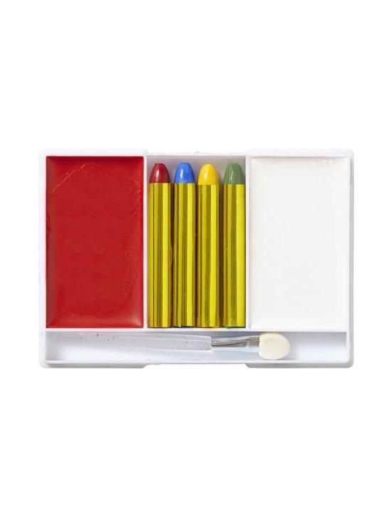 Conjunto de maquiagem de palhaço