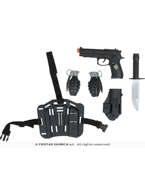 Conjunto militar de 5 peças