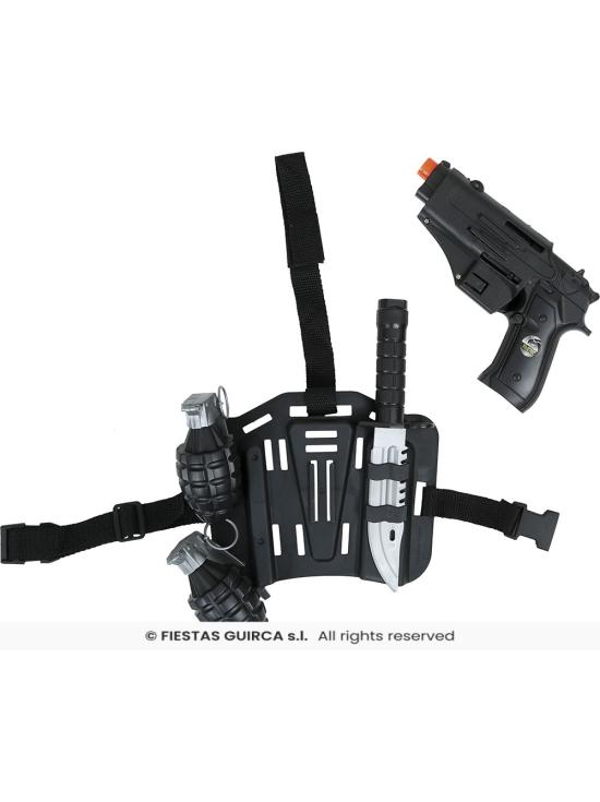 Conjunto militar de 5 peças