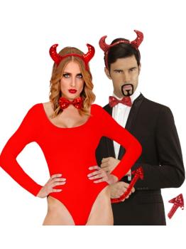 Conjunto Diabo de Lantejoulas