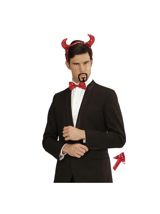 Conjunto Diabo de Lantejoulas