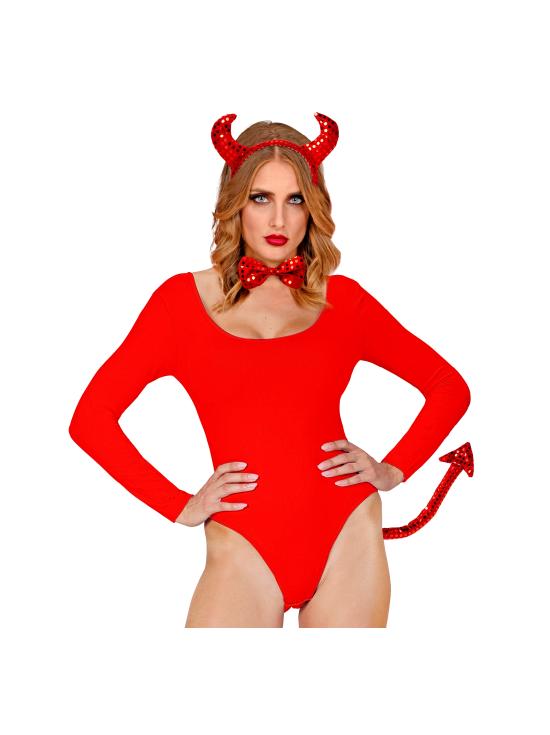 Conjunto Diabo de Lantejoulas