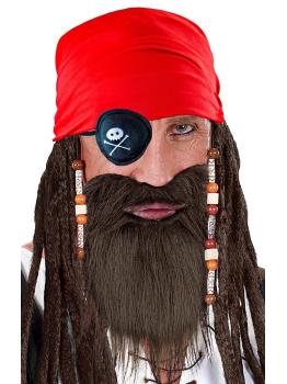 Conjunto de fantasia de pirata