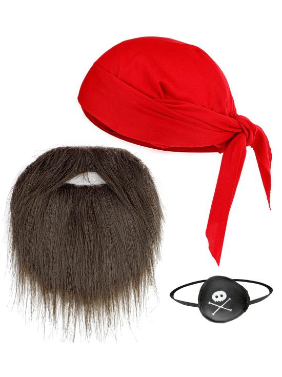 Conjunto de fantasia de pirata