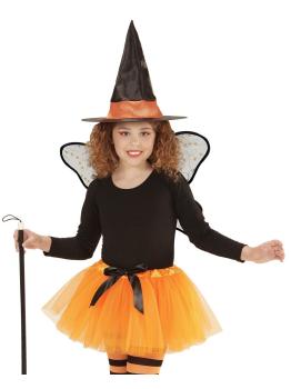 Conjunto de fada bruxa infantil