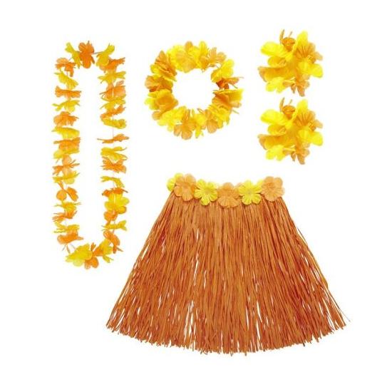 Conjunto Adulto Laranja Havaí