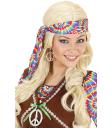 Conjunto de pingente e brincos de prata hippie