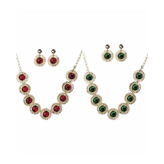 Conjunto de joias da rainha medieval